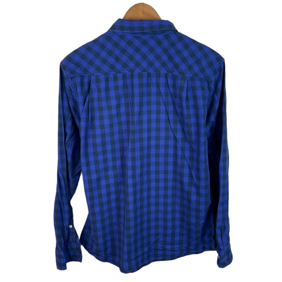 BF486 Mens Urban Pipeline Trendy Plaid Hipster Checkered Button Down Shirt M - Picture 4 of 5